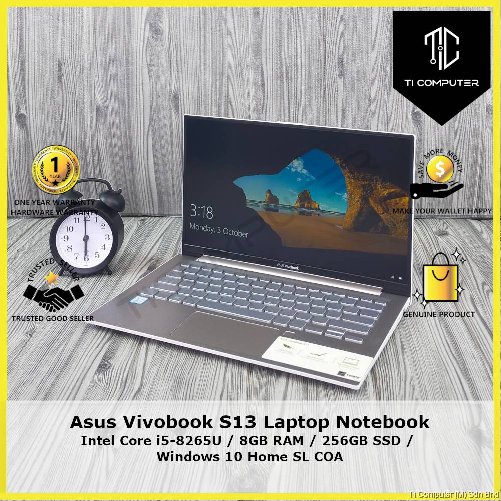 ASUS - 【SSD256GB】VivoBook S13 i5-8250U【メモリ8GB】 Amazon.com: ASUS VivoBook S13 Thin and Light Laptop, 13.3