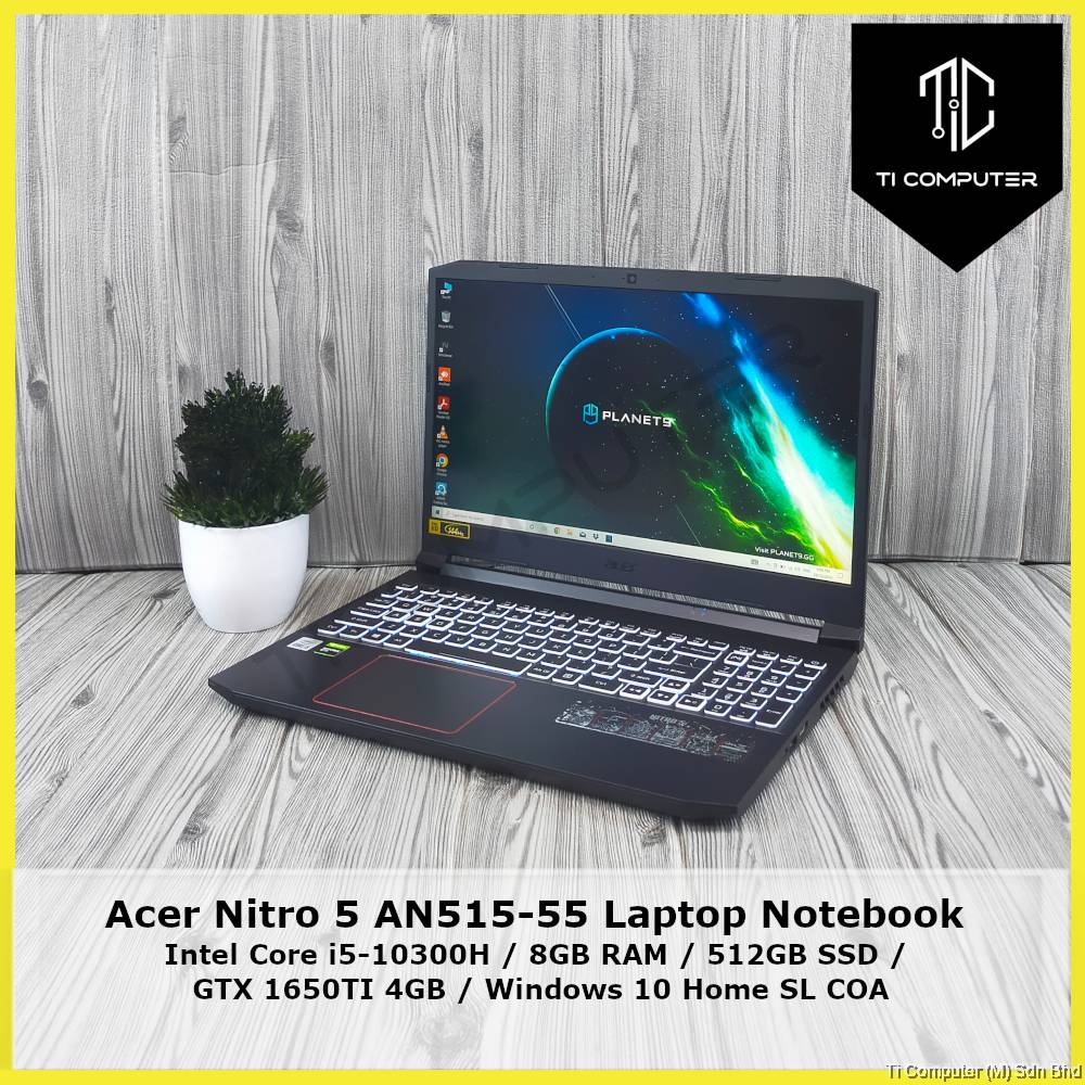Acer Nitro AN515-55 Intel Core i5-10300H 8GB RAM 512GB