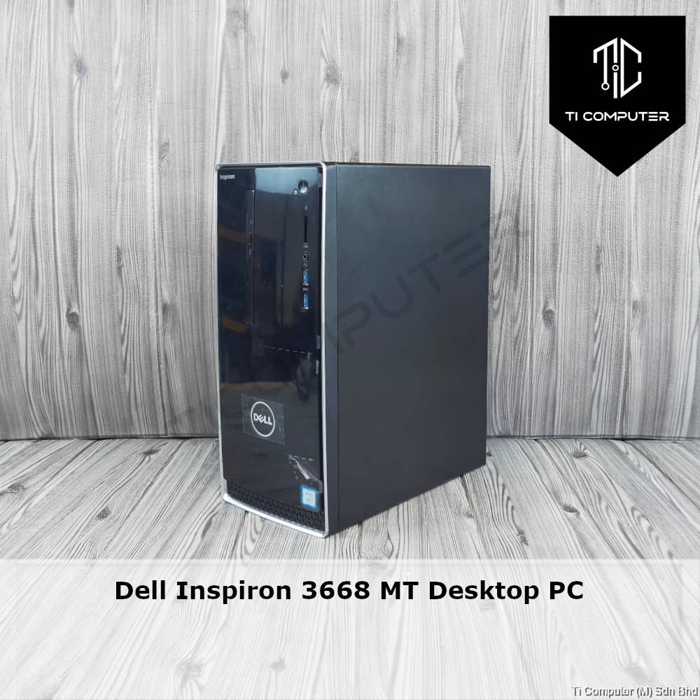 Dell Inspiron 3668 MT Intel Core i7-7700 3.6Ghz 16GB RAM 500GB SSD+1TB