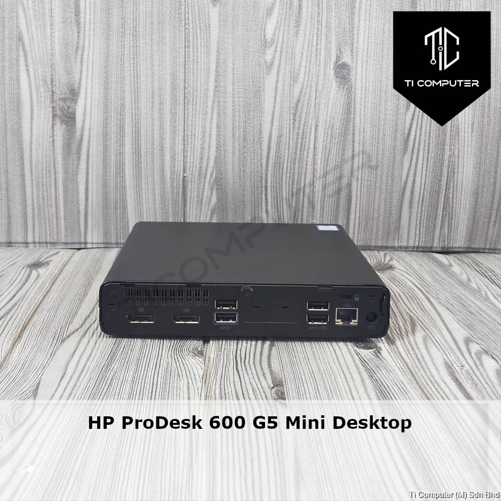 HP ProDesk 600 G5 Mini Intel Core i79700T 2.0GHz Desktop Refurbished