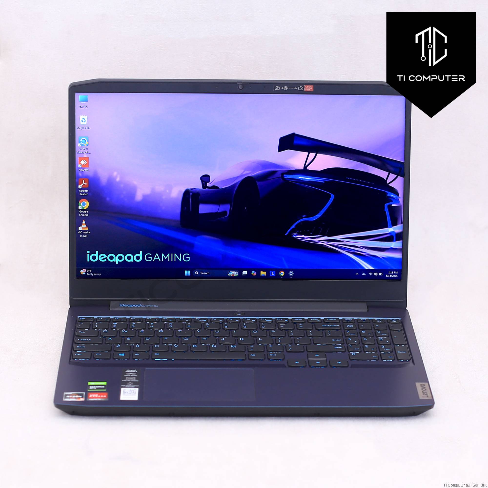 Lenovo Ideapad Gaming 15ARH05 Ryzen 4600H 16GB DDR4 RAM 512GB