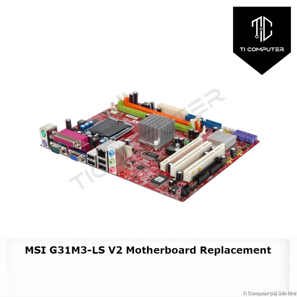 MSI G31M3LS V2 Core 2 Quad Intel LGA 775 DDR2 667/800 MATX