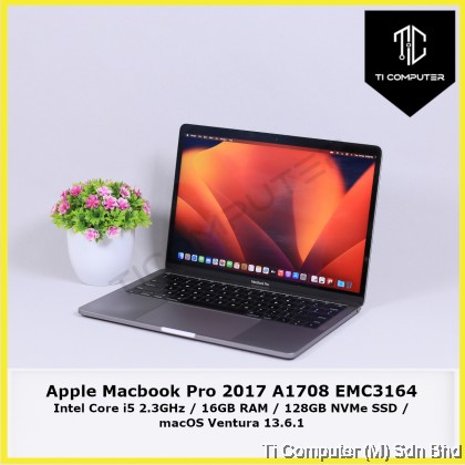 MacBookPro 13インチ 2017 2.3GHz 8GB 128GB MacBook Pro 13 Mid 2017