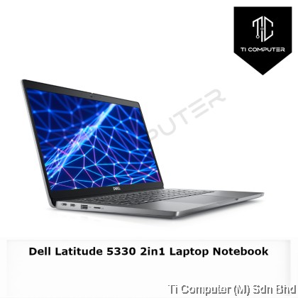 Dell Latitude 5330 2in1 Intel Core i5-1245U 8GB RAM 256GB M.2 SSD Win10 Pro 13.3 Inch FHD Laptop Notebook