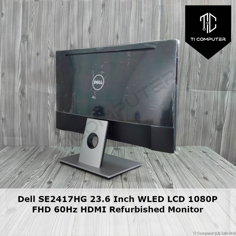 Dell SE2417HG 23.6 inch WLED LCD 1080P FHD 60Hz HDMI Refurbished Monitor