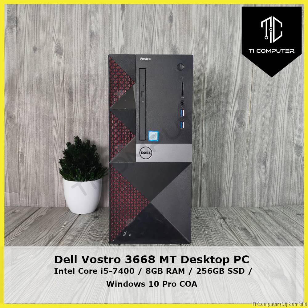 Dell Vostro 3668 MT Intel Core i5-7400 3.1GHz 8GB RAM 256GB SATA