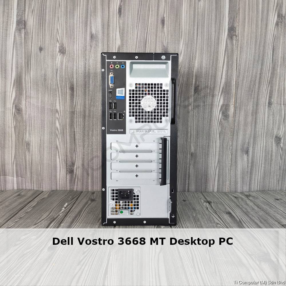 Dell Vostro 3668 MT Intel Core i5-7400 3.1GHz 8GB RAM 256GB SATA