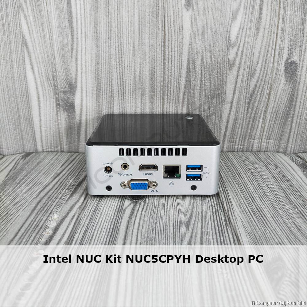 Intel NUC Kit NUC5CPYH Intel Celeron N3050 1.6GHz 8GB RAM 128GB SSD