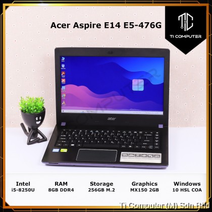 Aspire E5-475G series i3-6100U GTX 940MX