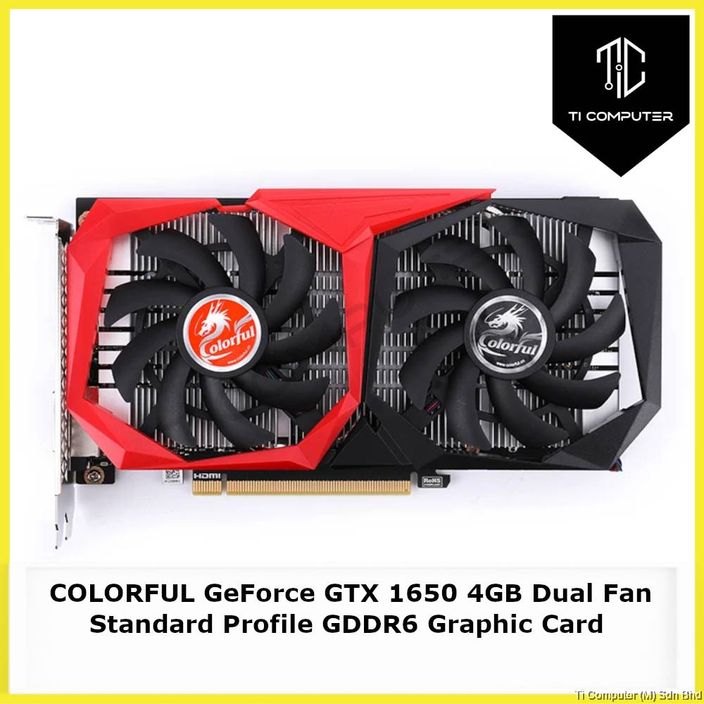 Colorful Geforce Gtx 1650 Colorful Graphics Card Colorful Gtx 1650