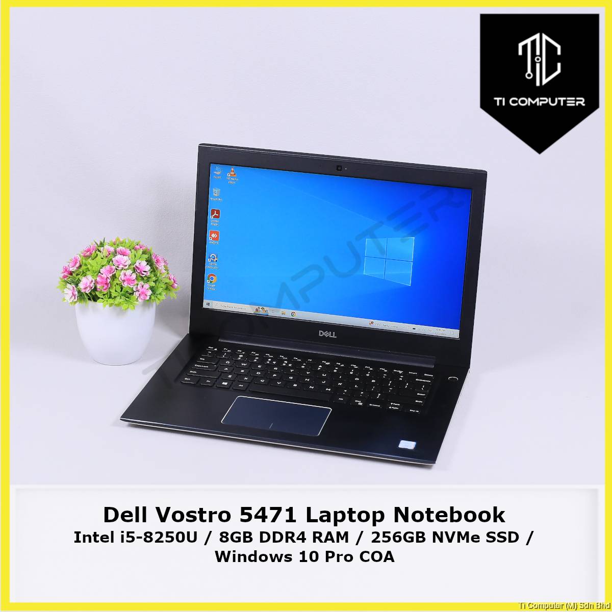 Dell Vostro 5471 Intel Core i5-8250U 8GB RAM 256GB NVMe SSD