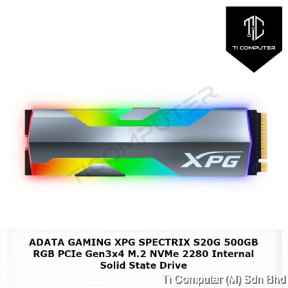 Nvme Xpg S20g ADATA SSD M2 NVME XPG SPECTRIX S20G 1TB RGB GEN3x4