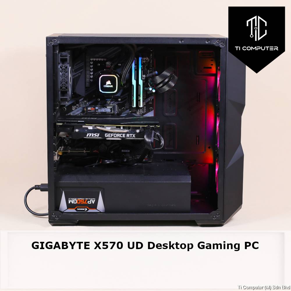 COOLER MASTER TD500 GIGABYTE X570 UD AMD Ryzen 3700X 16GB RAM