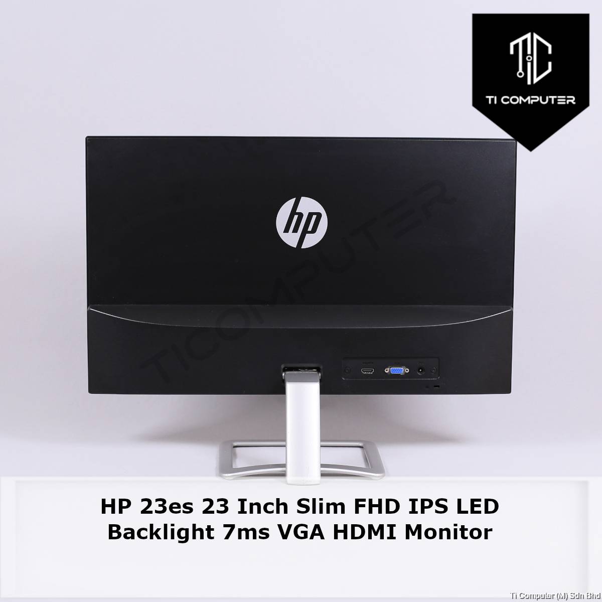 HP 23es 23 Inch Slim FHD IPS LED Backlight 7ms VGA HDMI Refurbished Monitor