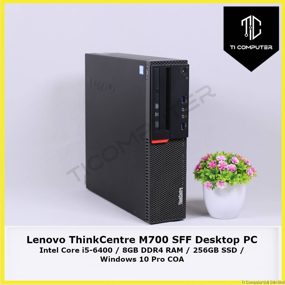 Lenovo ThinkCentre M700 SFF Intel Core i5-6400 8GB DDR4 RAM 256GB
