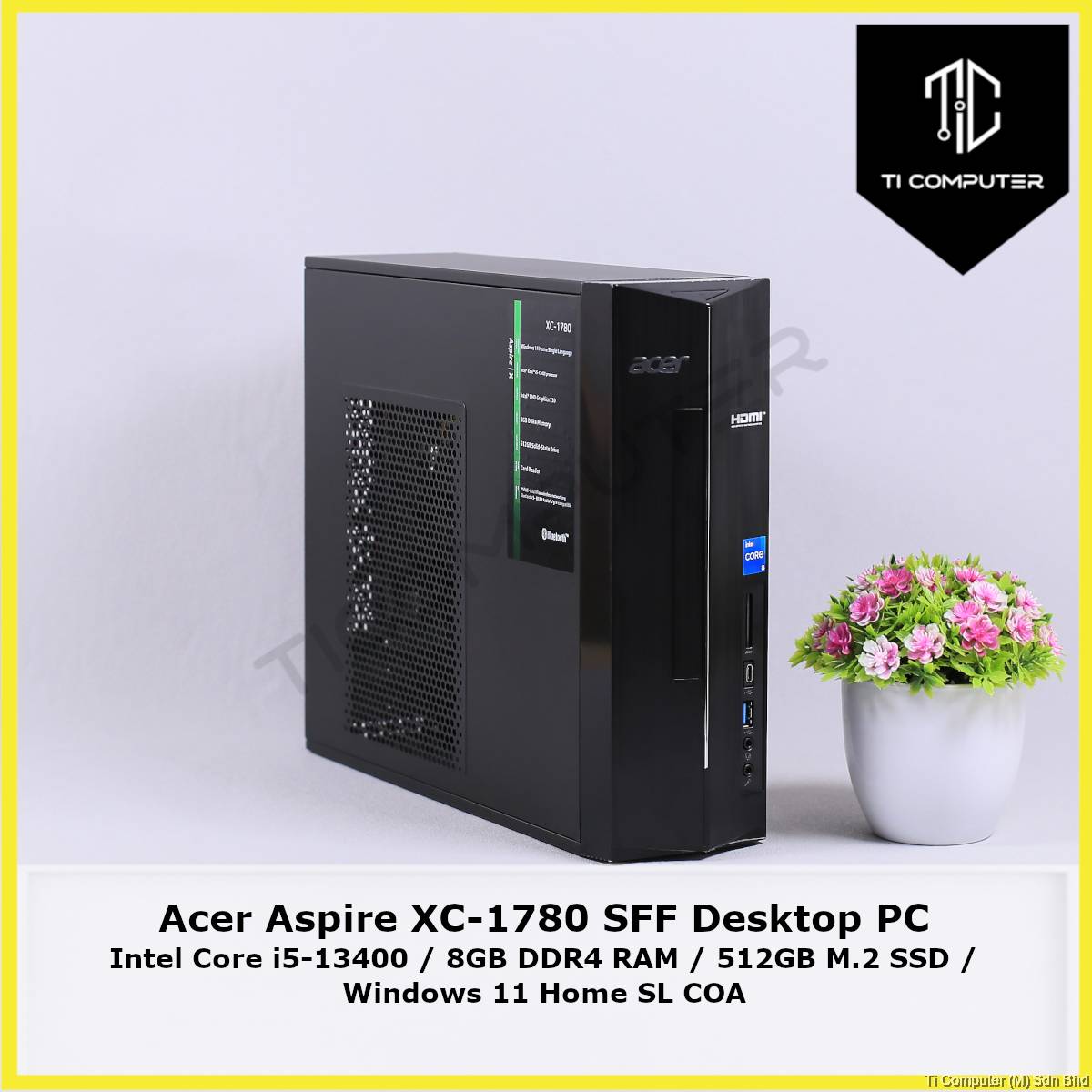 Acer Aspire XC-1780 SFF Intel Core i5-13400 8GB DDR4 RAM