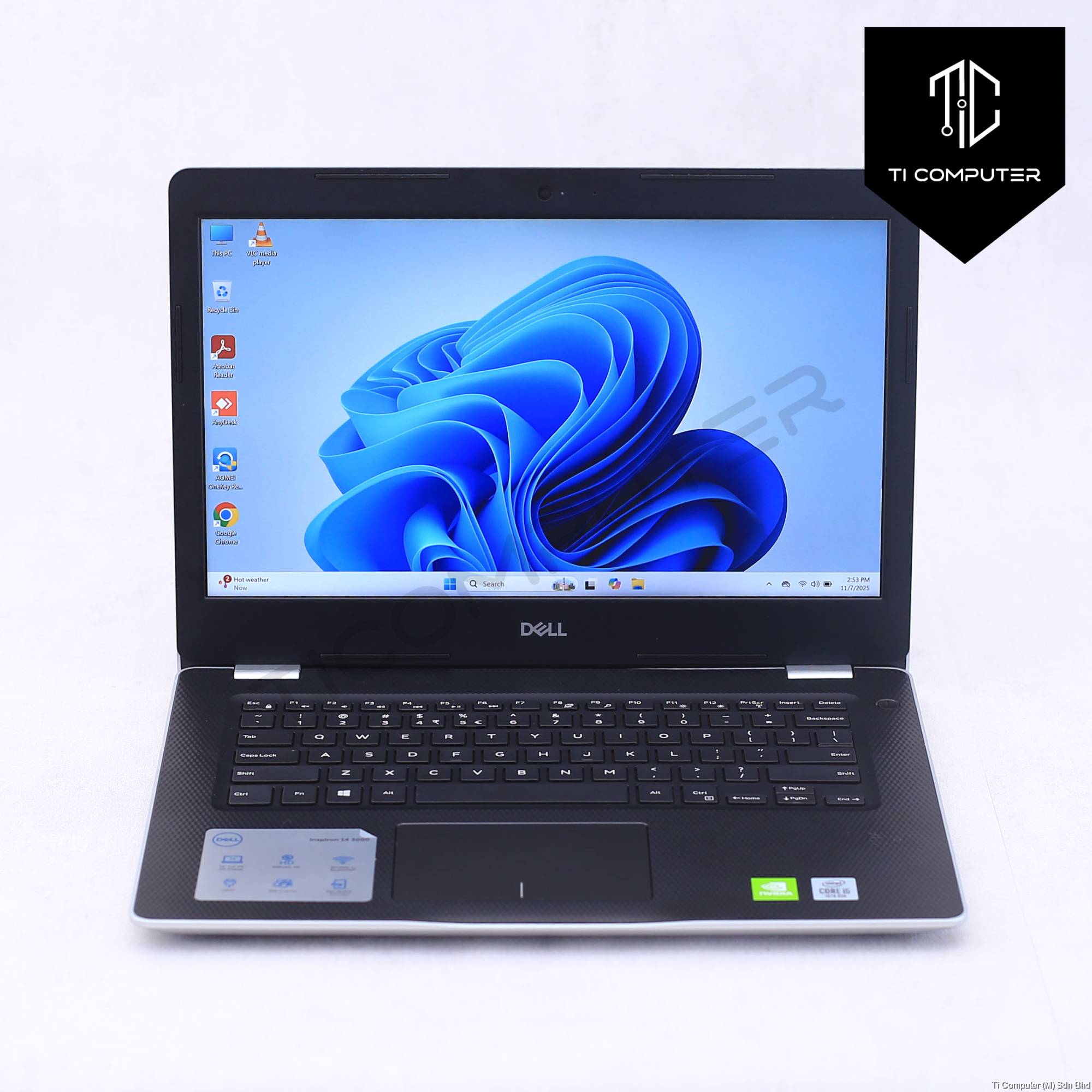 Dell Inspiron 14 3493 Intel Core i5-1035G1 16GB RAM 512GB NVMe SSD