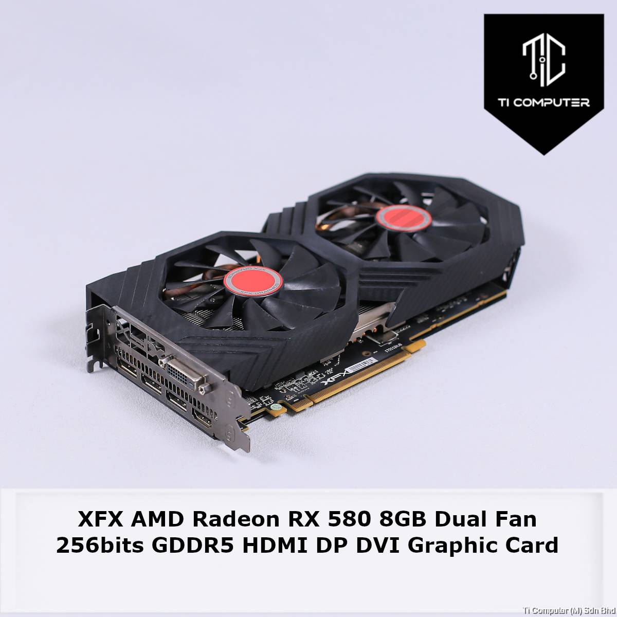 Xfx Rx 580 Boost Clock AMD Radeon RX 580 8GB GDDR5 Graphics Card