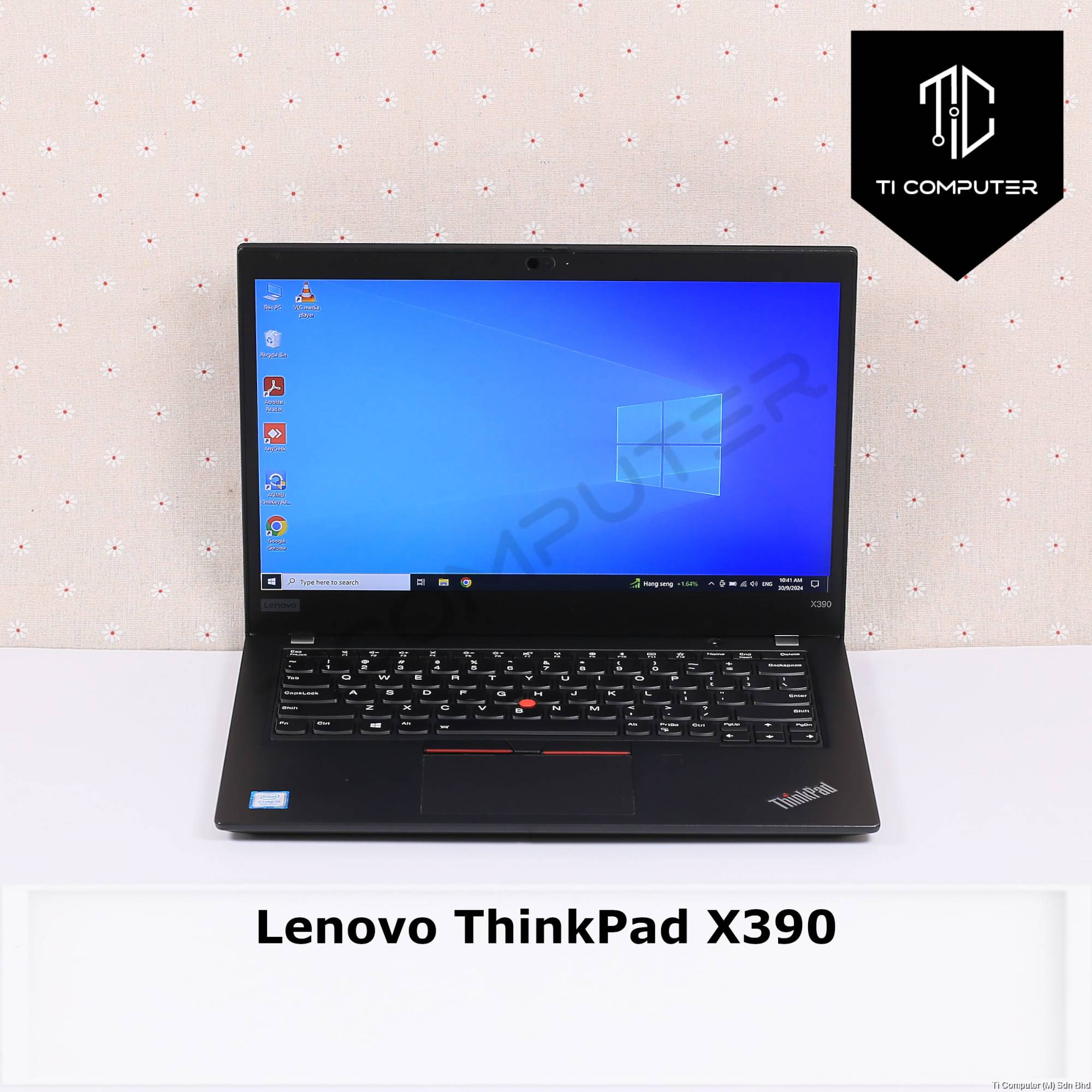 Lenovo ThinkPad X390 Lightweight Intel Core i5-8265U 8GB DDR4 RAM