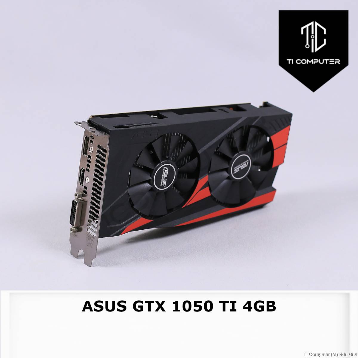 ASUS Expedition GeForce GTX 1050 TI 4GB Dual Fan 128bits GDDR5