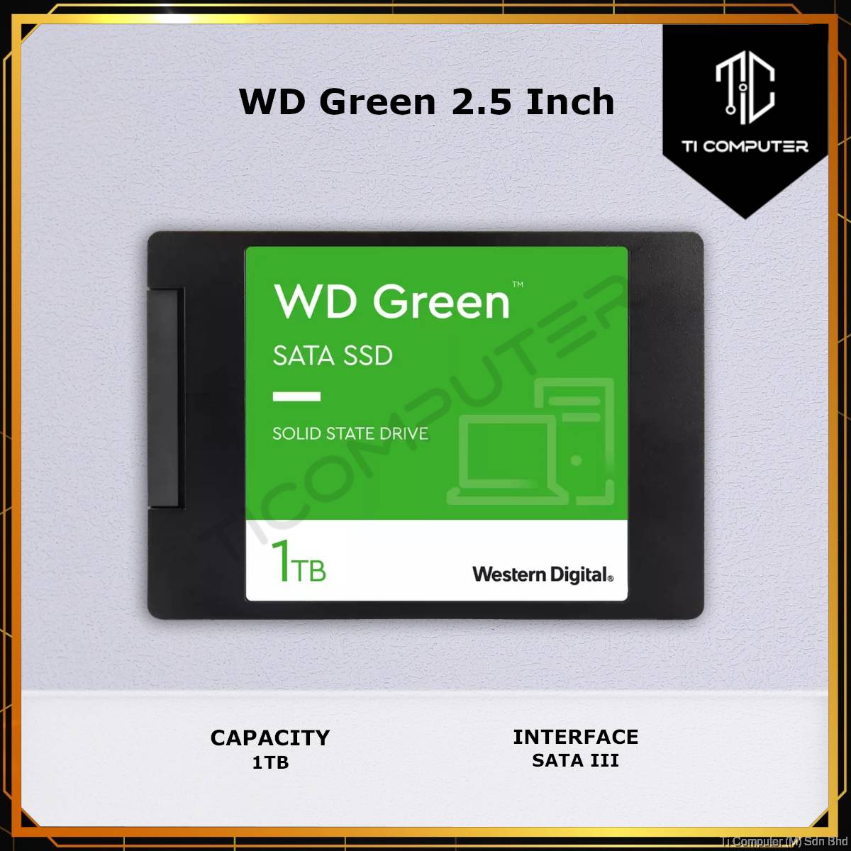 WD Green 1TB SSD 2.5 inch SATA Solid State Drive