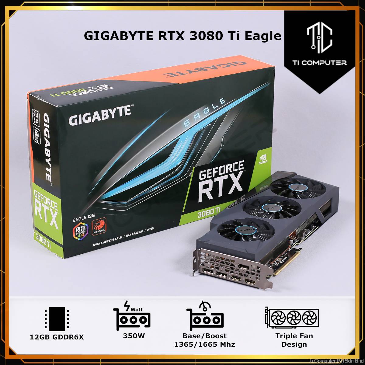 PCパーツ GeForce RTX3080Ti EAGLE 12GB Amazon.com: GIGABYTE GeForce RTX 3080 Ti Eagle 12G Graphics