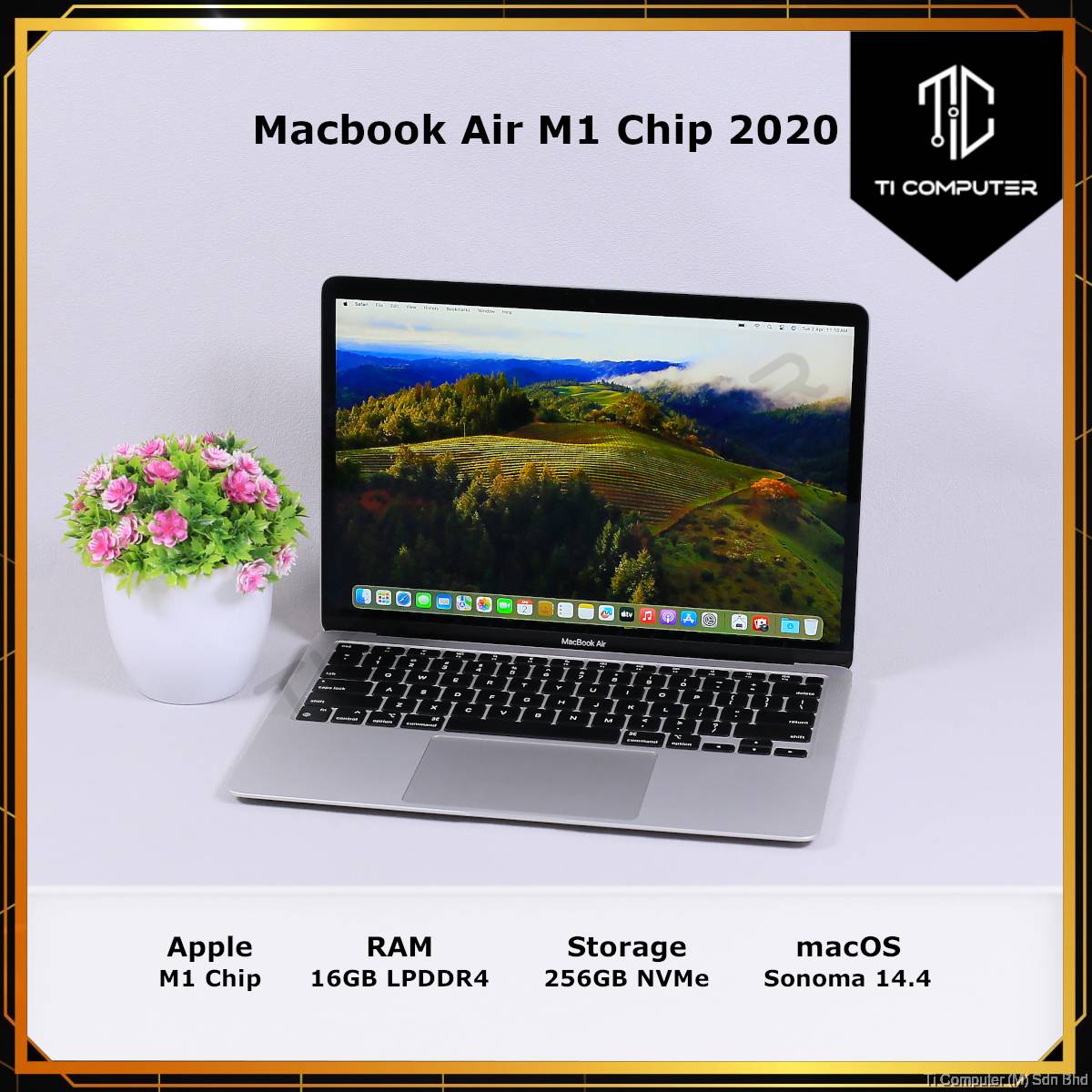 M1 MacBook Air 16GB RAM / 256GBストレージ M1 MacBook Air 16GB RAM / 256GBストレージ