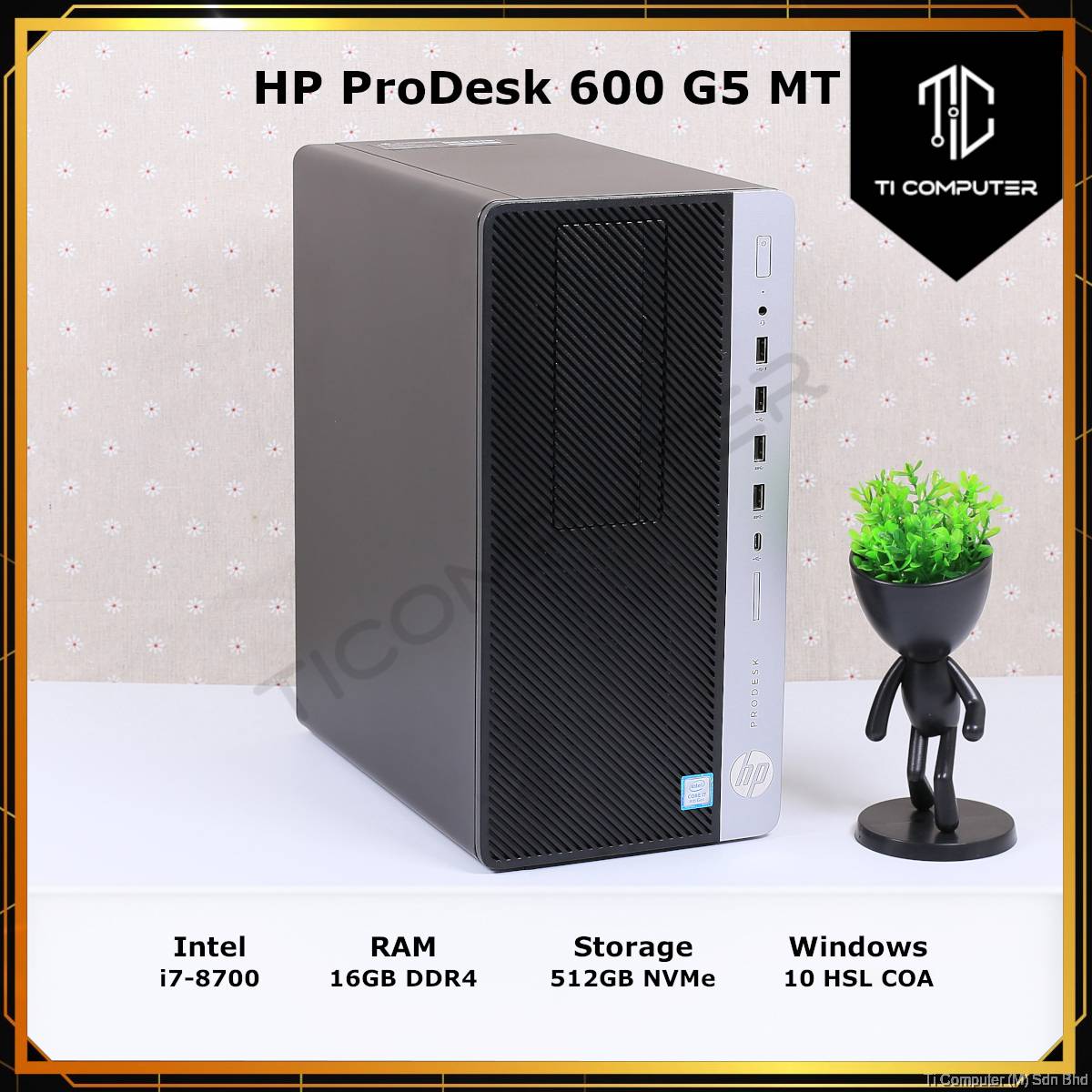 ジャンク hp ProDesk 600 G5 Core i7 デスクトップ
