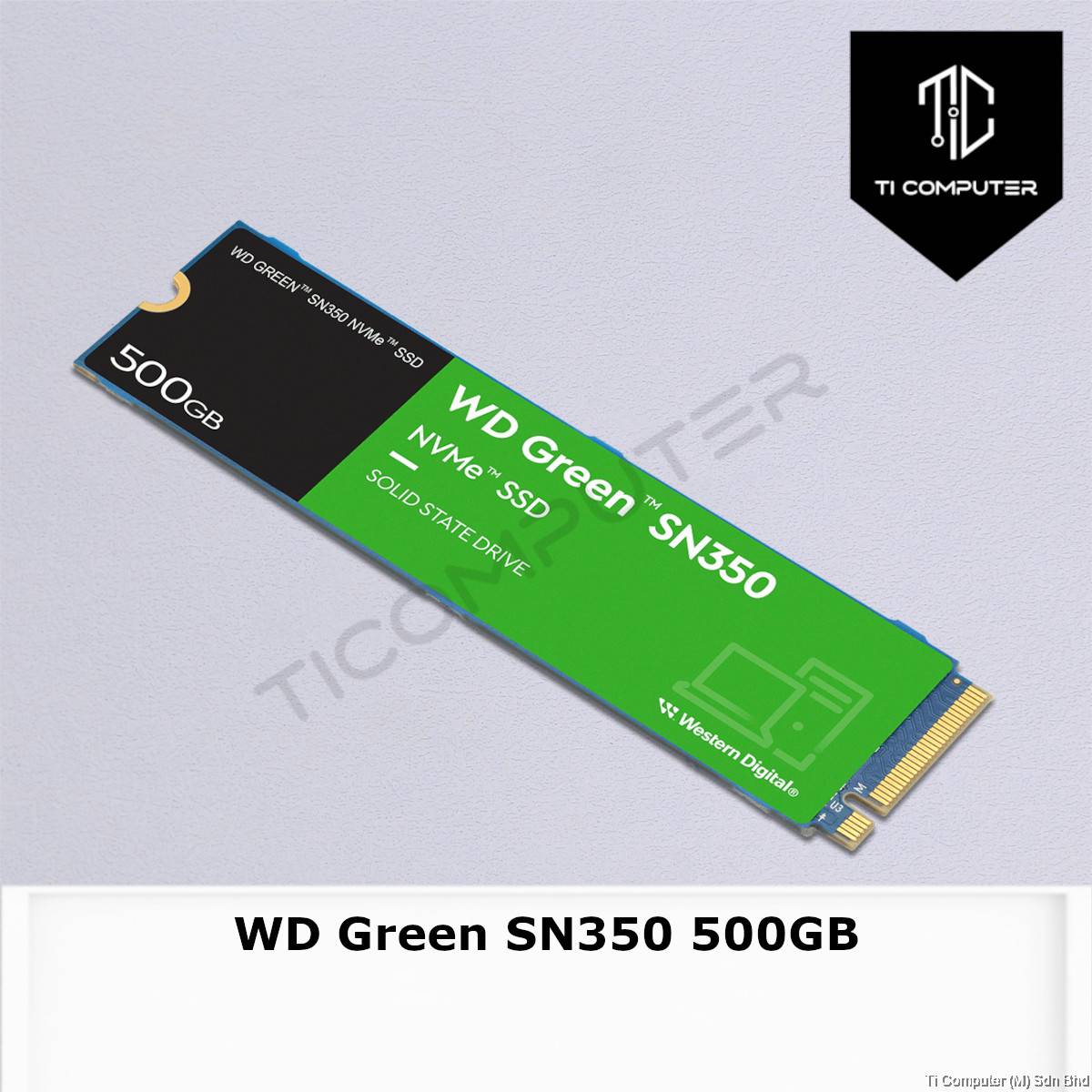 WD Green SN350 500GB M.2 PCIe NVMe SSD 2280 Internal Solid State Drive
