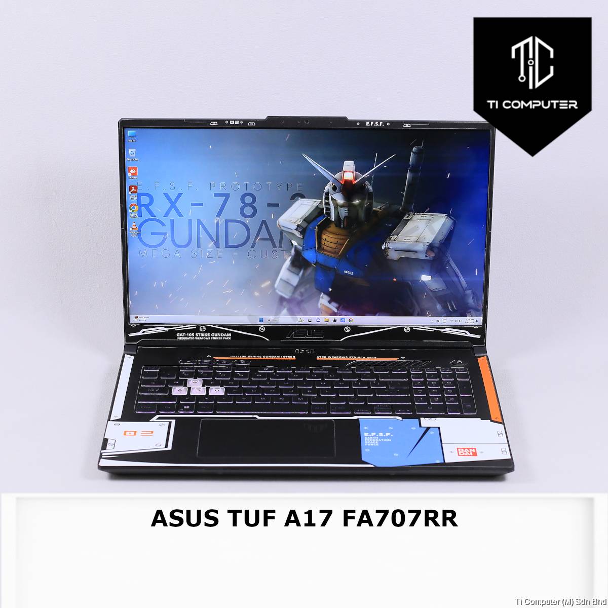 ASUS TUF A17 inch FA707RR Ryzen 6800H 16GB DDR5 RAM 1TB