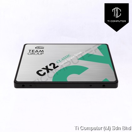 TeamGroup CX2 1TB SATA III 2.5 Inch 3D NAND SSD Internal Solid
