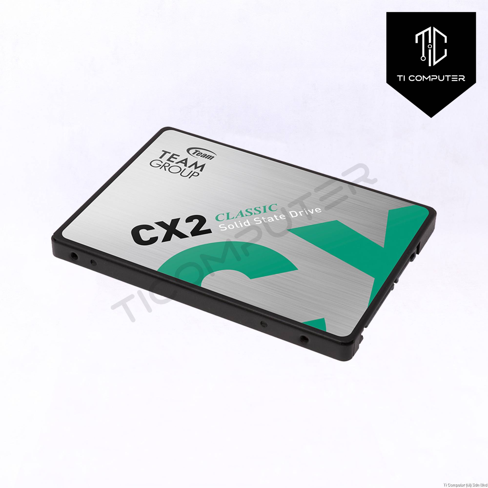 TeamGroup CX2 1TB SATA III 2.5 Inch 3D NAND SSD Internal Solid