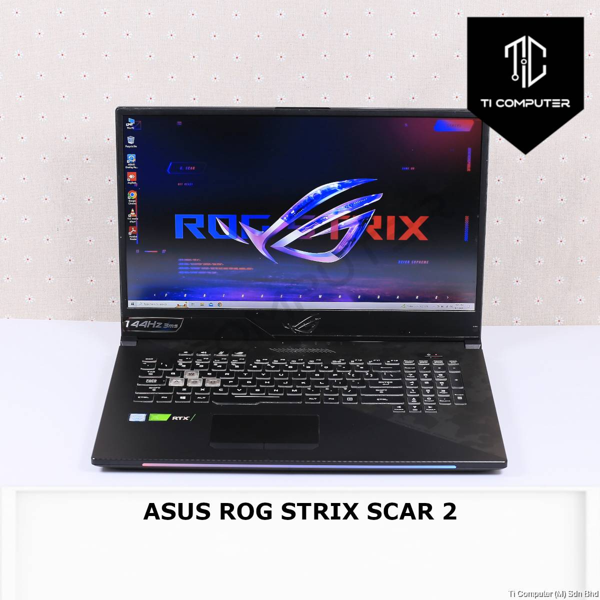 ASUS ROG STRIX SCAR GL704GV Intel Core i7-8750HQ 16GB DDR4 RAM