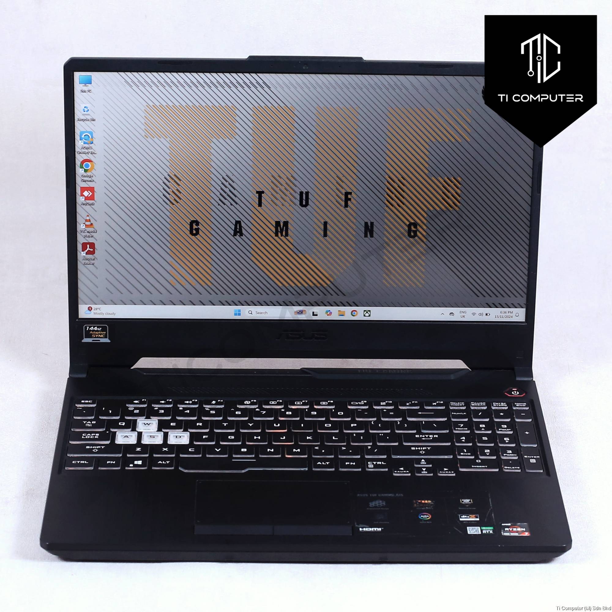 ASUS TUF Gaming A15 FA506IV Ryzen 4800H 16GB RAM 1TB NVMe SSD