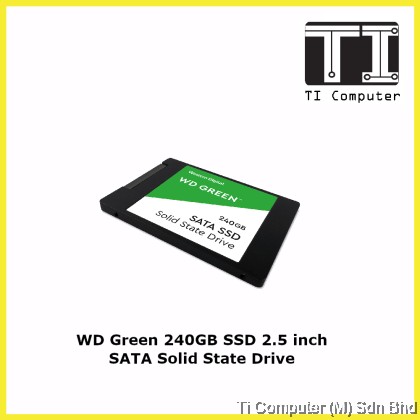 WD Green 240GB SSD 2.5 inch SATA Solid State Drive