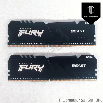 Kingston HyperX FURY RGB 16GB (2x8GB) C16 Memory Dual Kit DDR4