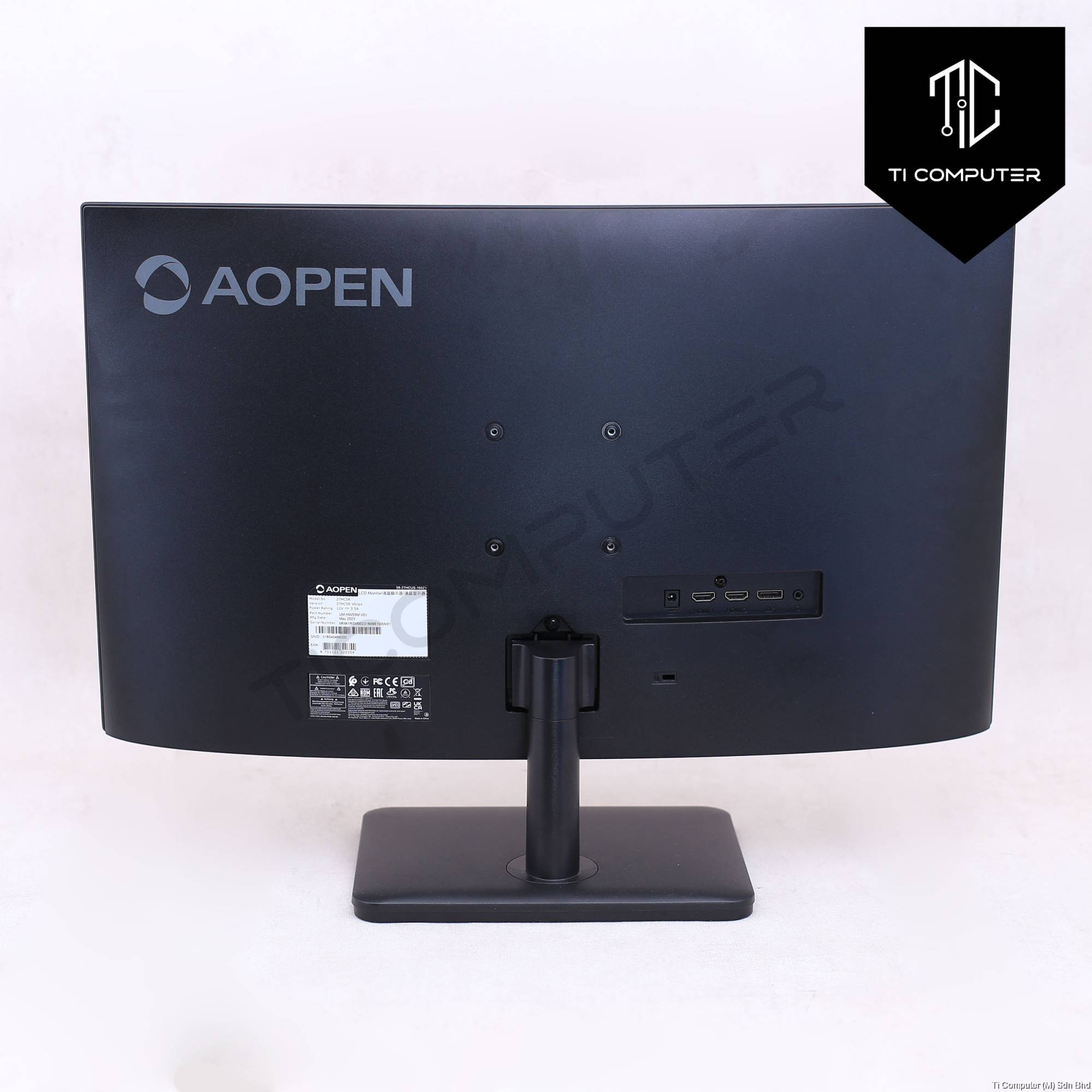AOPEN Fire Legend 27HC5R V 27 inch 1500R Curved FHD Display 165Hz