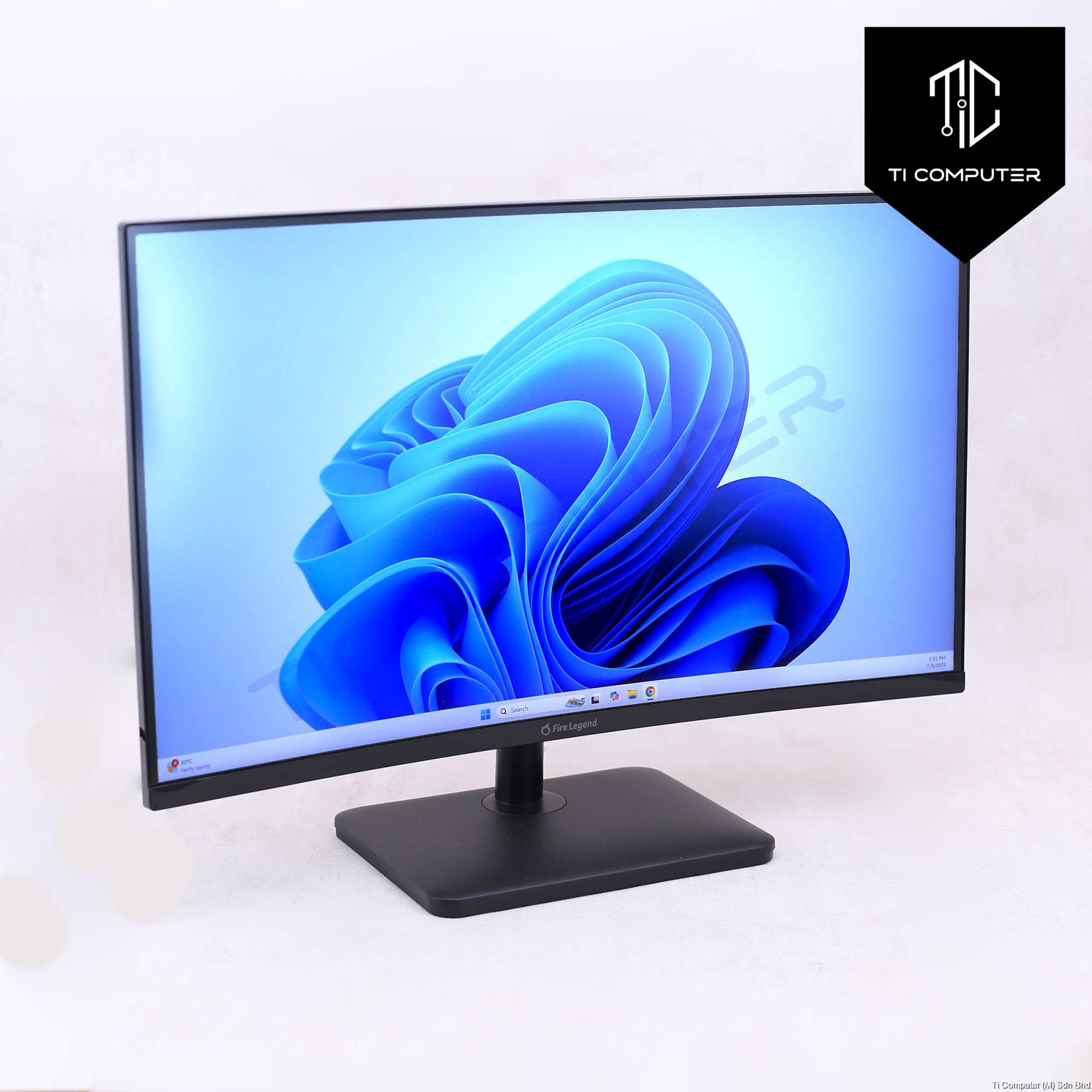 AOPEN Fire Legend 27HC5R V 27 inch 1500R Curved FHD Display 165Hz