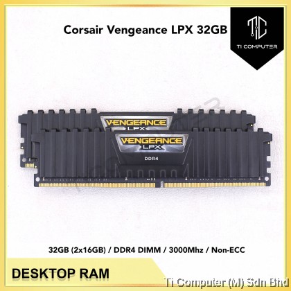 Corsair Vengeance LPX 32GB (2x16GB) C16 Memory Dual Kit DDR4