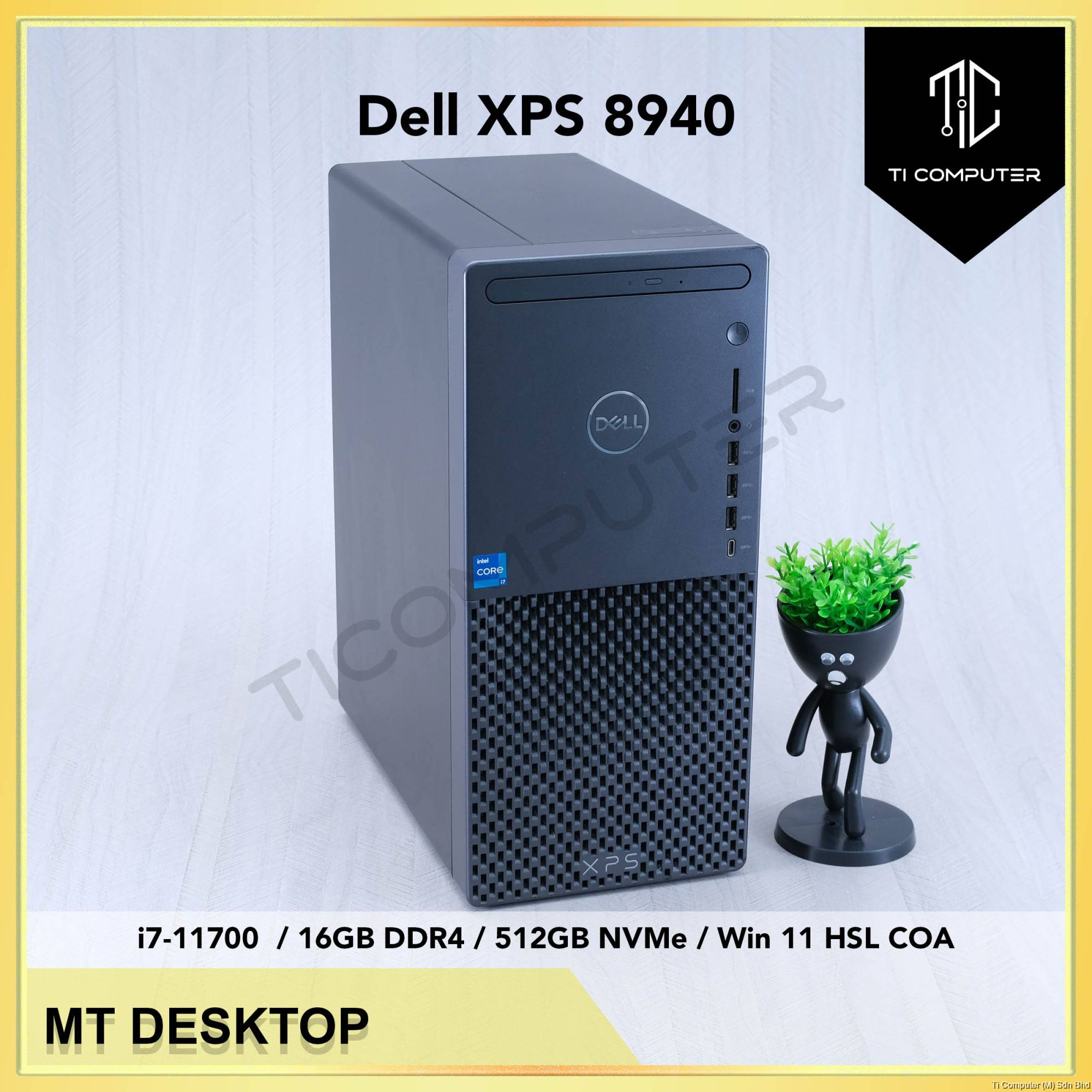 XPS 0 Dell Desktop i7-11700 Intel Core Computer 11th com: - SSD