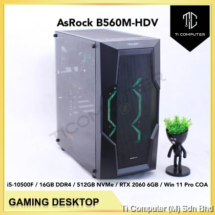 Asrock intel core i5-10400F ASRock B560M-HDV