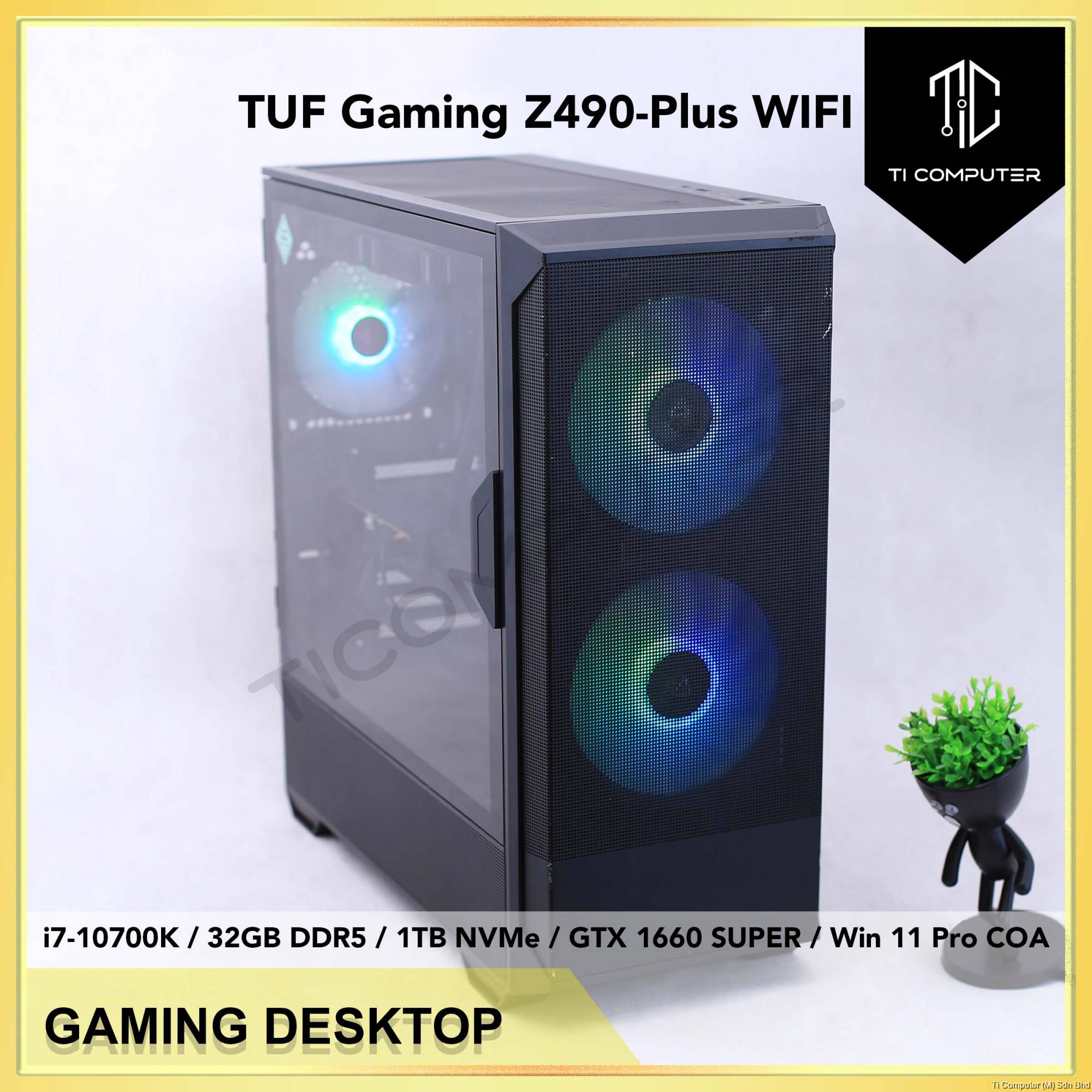 Intel Z490 Z490 Plus Tuf ASUS TUF GAMING Z490-PLUS LGA 1200 Intel