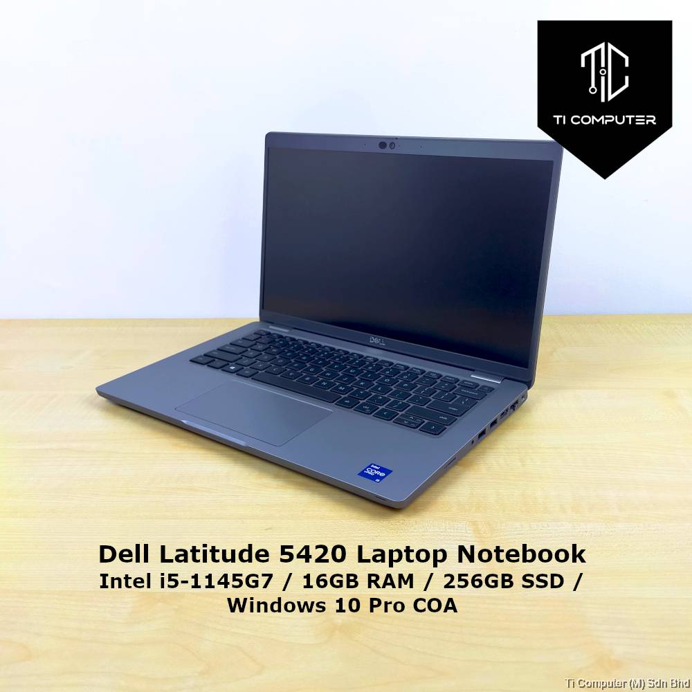 Dell Latitude 5420 Intel i51145G7 16GB RAM 256GB M.2 PCIe NVMe SSD Laptop Refurbished Notebook
