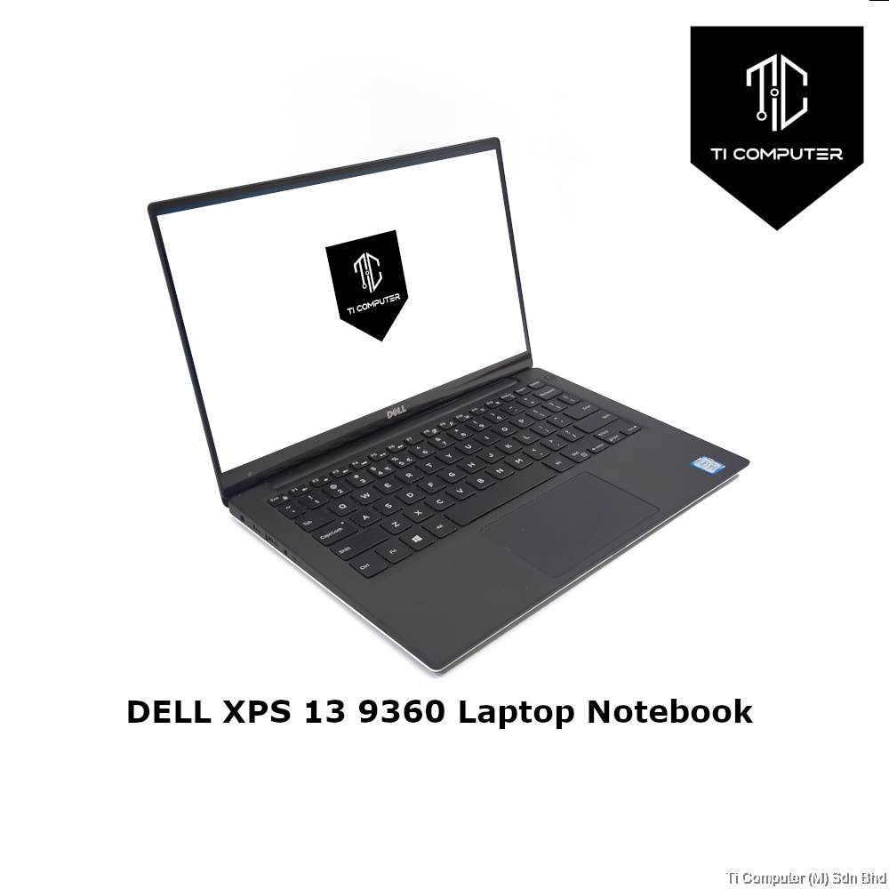 DELL XPS 13 9360 Intel i78550U 16GB RAM 512GB M.2 PCIe NVMe SSD Laptop