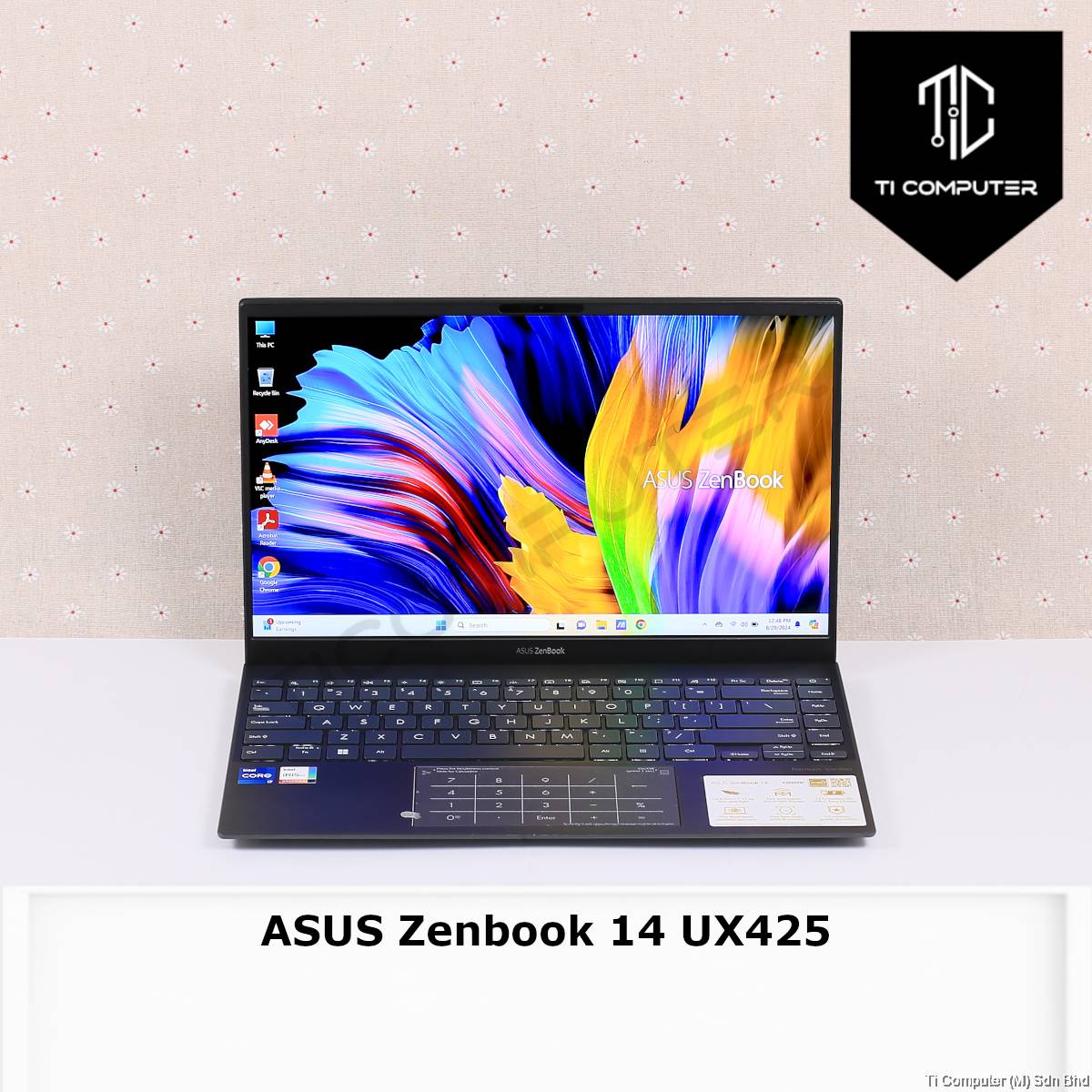 ASUS Zenbook 14 UX425 Intel Core i7-1165G7 16GB OB RAM 512GB NVMe