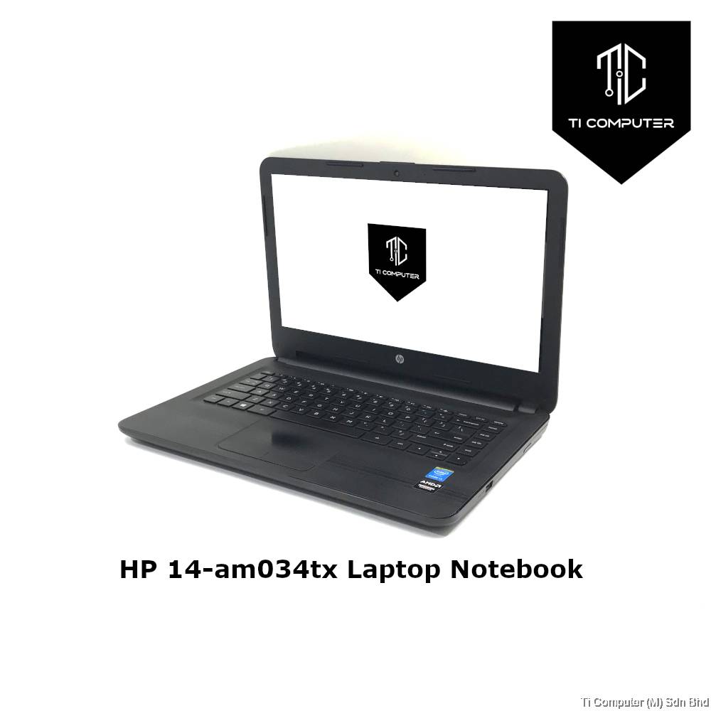 HP 14-am034tx Intel Core i3-5005U AMD Radeon R5 M430 4GB DDR3 RAM
