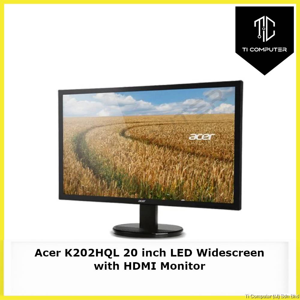 Acer K202HQL 20 inch LED Widescreen with HDMI Monitor