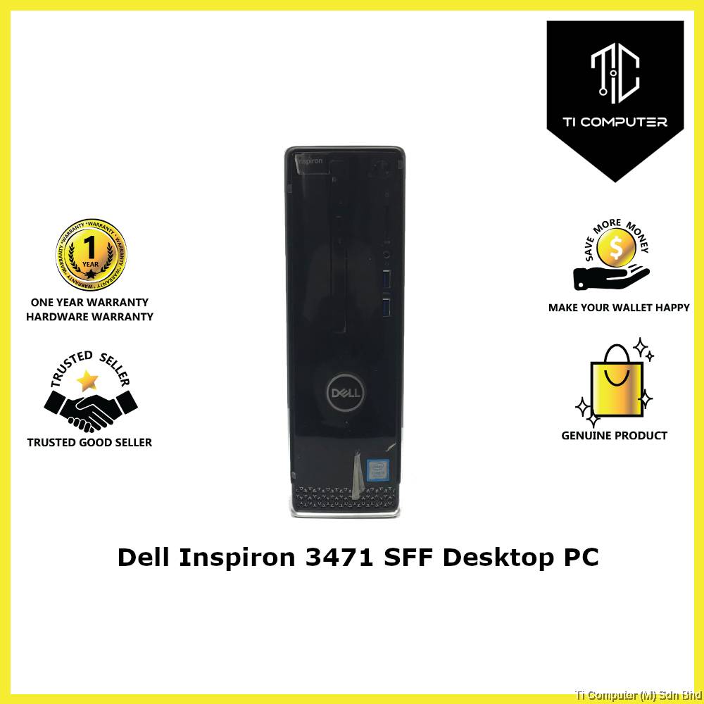 Dell Inspiron 3471 SFF Intel Core i3-9100 3.6Ghz 8GB RAM