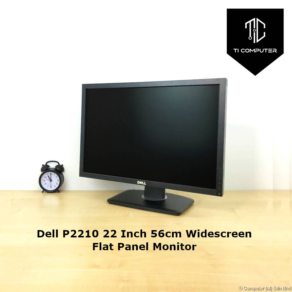 Dell P2210 22 Inch 56cm Widescreen Flat Panel Refurbished Monitor