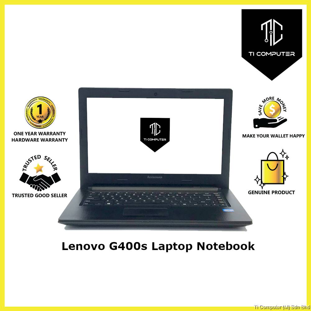 Lenovo G400s Intel i3-3110 4GB RAM 500GB HDD Laptop
